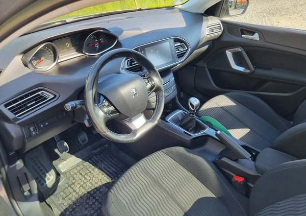 Peugeot 308 cena 36500 przebieg: 164000, rok produkcji 2015 z Głubczyce małe 301